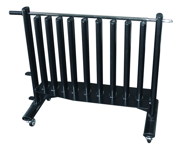 York Neo-Hex Fitbell Rack w/ Security Bar