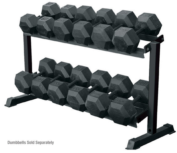 York Pro Hex Dumbbell Rack Dotmar Fitness