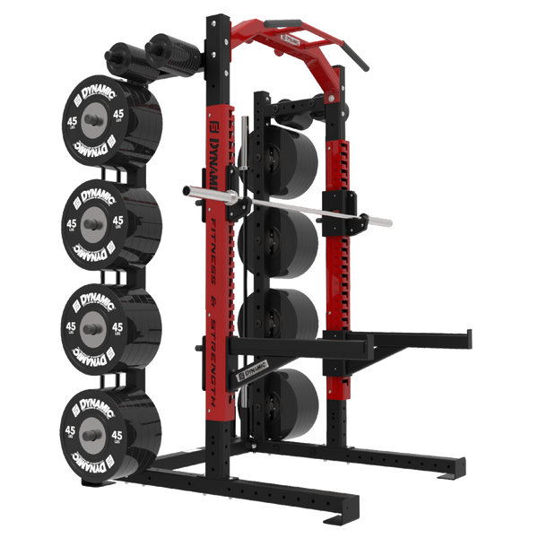 Dynamic fitness half rack new arrivals