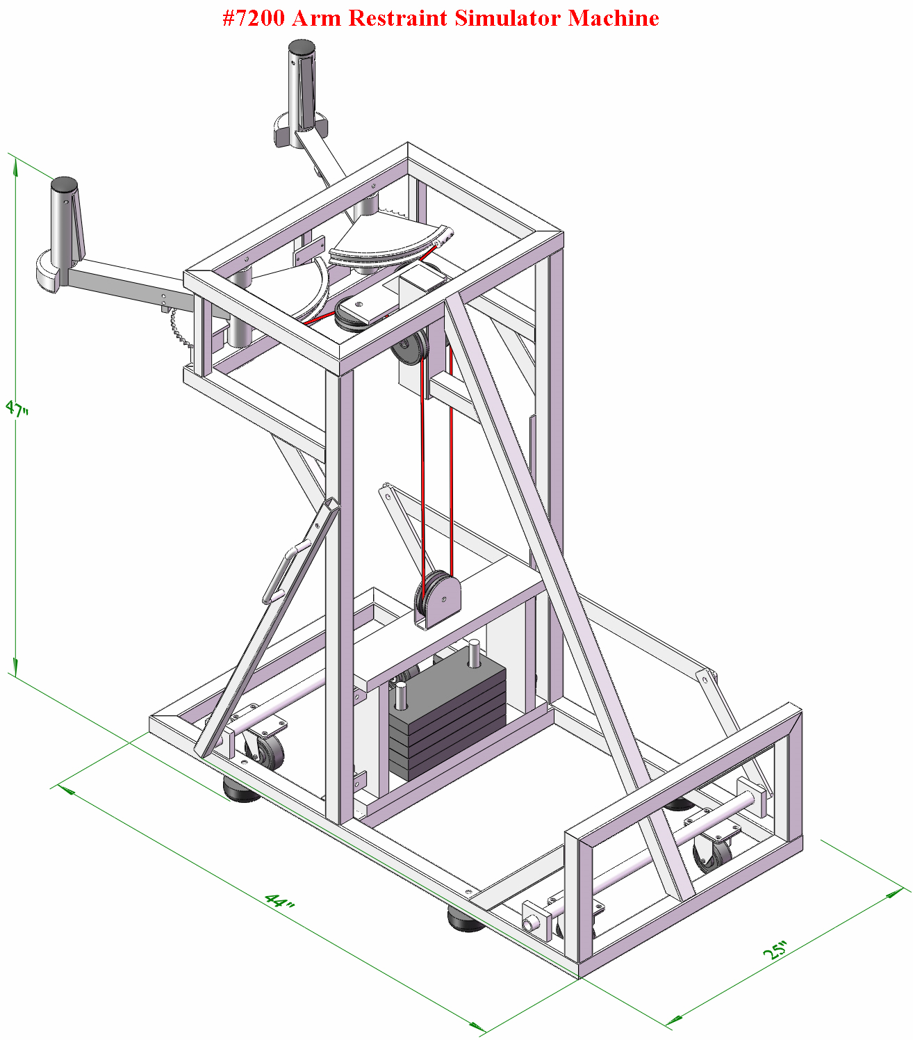 Arm Restraint Simulator Machine