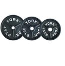 York 2 inch Deep Dish Cast Iron Olympic Plates
