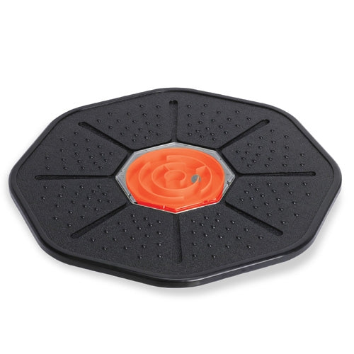 Balance Board with Adjustable Height.  Has a maze with a ball in the middle to show your balance