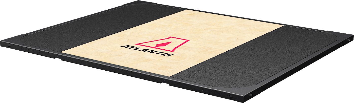 Atlantis Platform with Hardwood Surface