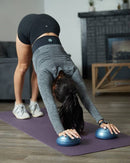 Balance Pods with girl doing downward dog