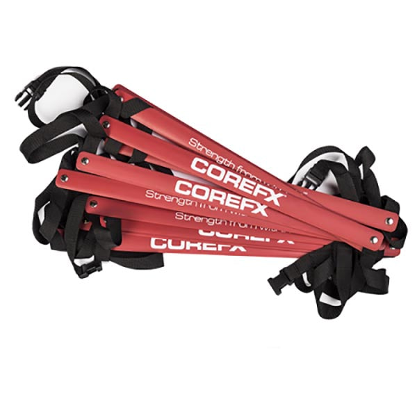 Corefx Speed Ladder Red slats with black nylon side