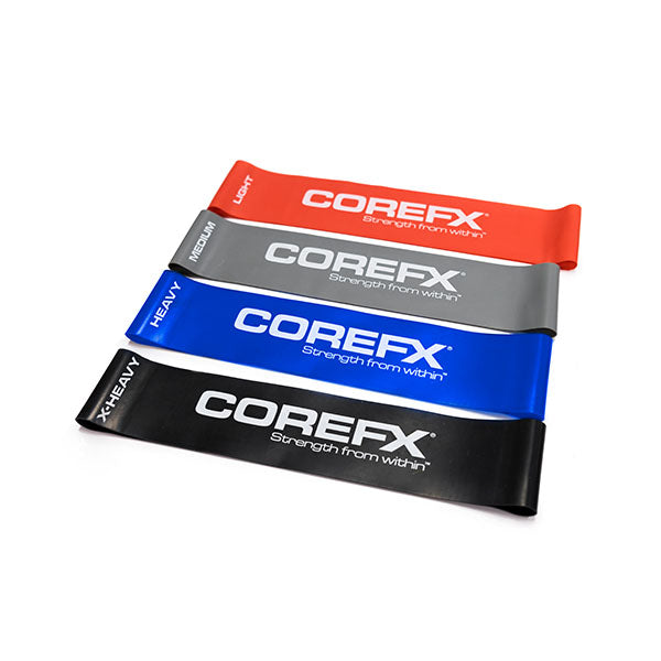 Corefx Pro Loops 1 each Red Grey Blue Black