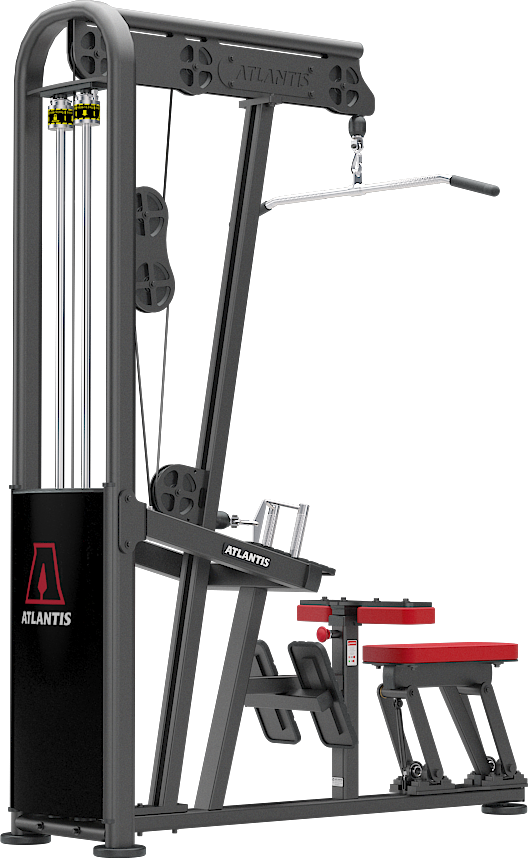 Atlantis Lat Pulldown / Low Row Combo (Heavy Stack)