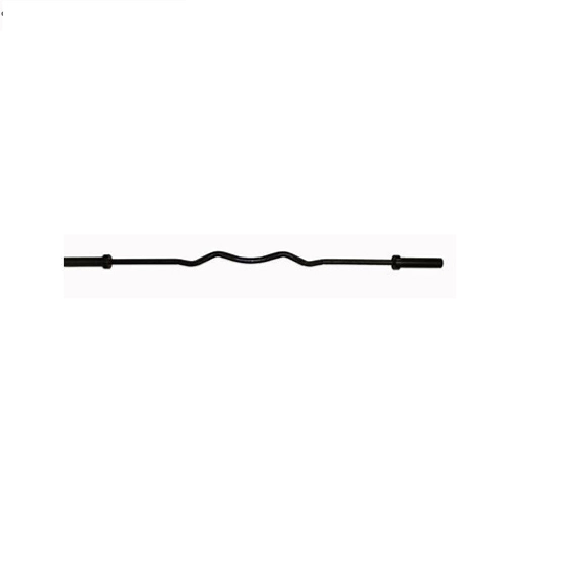 Troy VTX Super 74" XL Olympic Black 6’ EZ Curl Bar