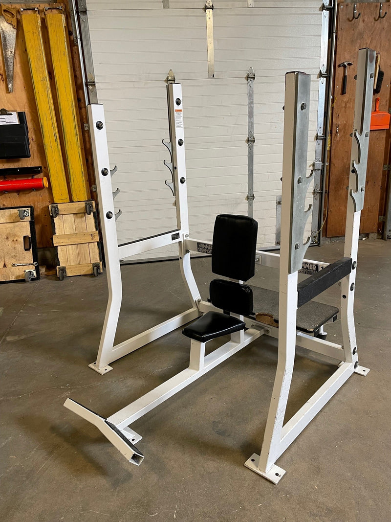 Used Hammer Strength Olympic Shoulder Bench