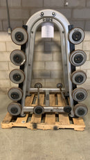 Used Intek Barbell Set with Atlantis Rack