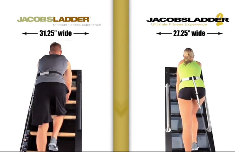 Jacobs Ladder original and JL2 size comparison 