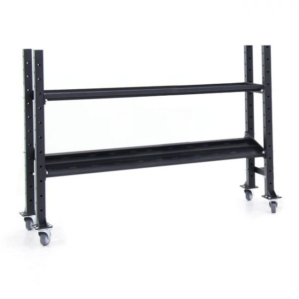XM Fitness 3 Tier Kettlebell/Dumbbell Storage Rack - 6ft