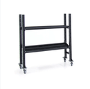XM Fitness 2 Tier Kettlebell/Dumbbell Storage Rack - 4ft