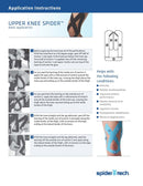 Spider Tech Kinesiology Tape Upper Knee