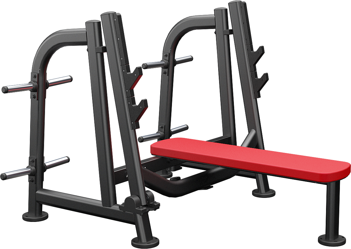 Atlantis P-337 Flat Olympic Bench with Pivot | Dotmar Fitness