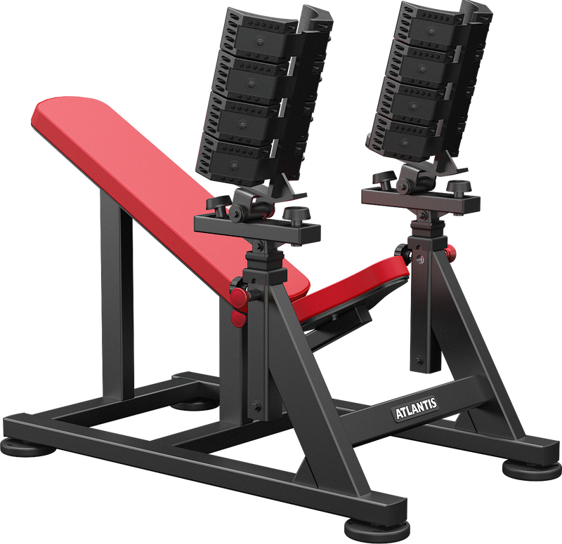 Atlantis Incline Dumbbell Bench with Pivots