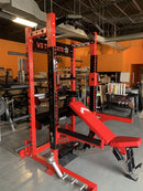Custom Dynamic 'Raptors' Half Rack and Bench system