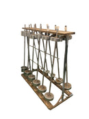 Used Chrome Barbell Set with Rack