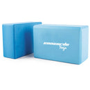Concorde branded Yoga Blocks light blue